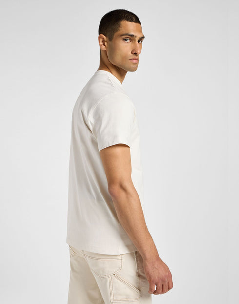 Lee Unisex WW T-Shirt In Ecru
