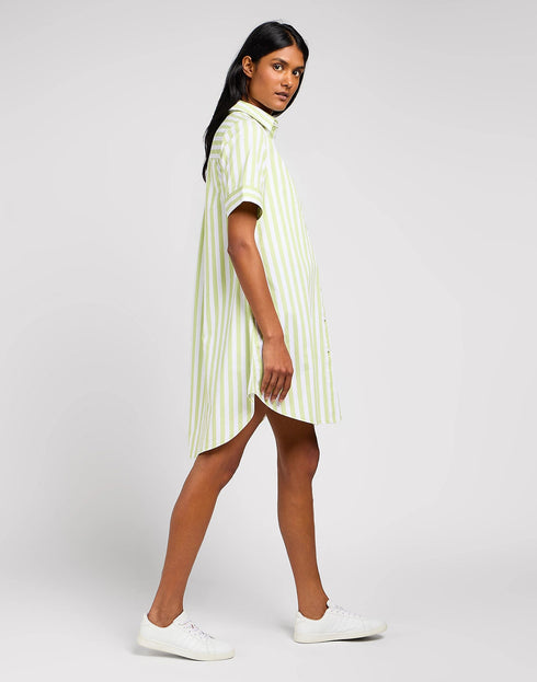 Lee Women's All Purpose A Line Dress In Matcha