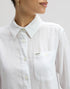 Lee Women's All Purpose Shirt In Bright White - Rodeo In