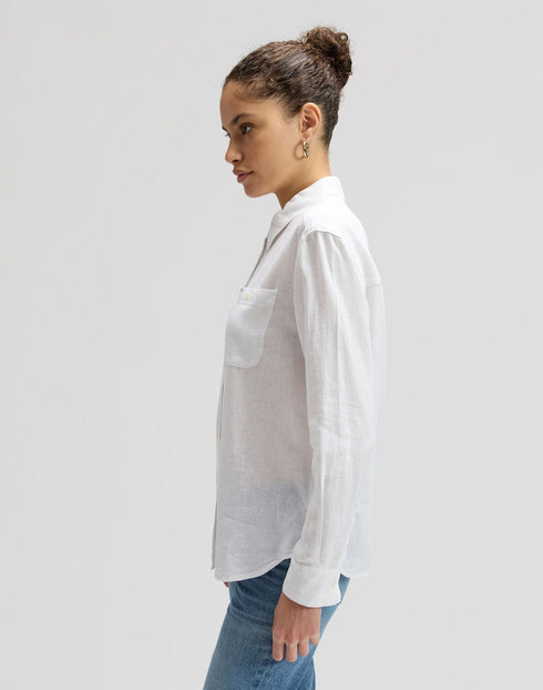 Lee Women's All Purpose Shirt In Bright White - Rodeo In