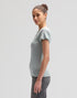 Lee Women's Baby T-Shirt In Desert Sage Stripe - Rodeo In