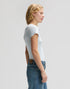 Lee Women's Baby T-Shirt In Halogen Stripe - Rodeo In