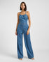 Lee Women's Backless Jumpsuit In Take A Dive
