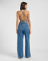 Lee Women's Backless Jumpsuit In Take A Dive