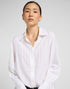 Lee Women's Balloon Sleeve Shirt In Bright White - Rodeo In