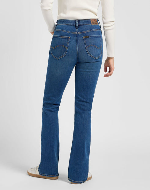 Lee Women's Breese Boot Cut jeans In Deep in