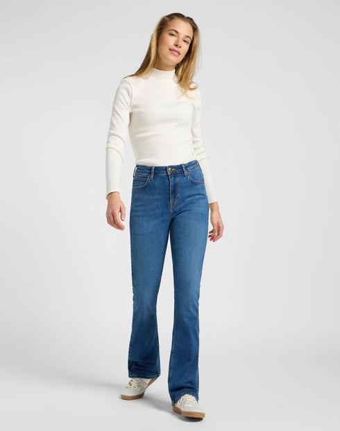 Lee Women's Breese Boot Cut jeans In Deep in