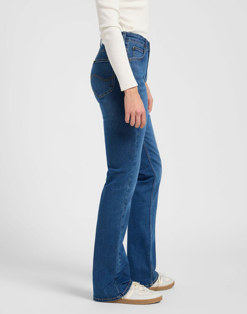 Lee Women's Breese Boot Cut jeans In Deep in
