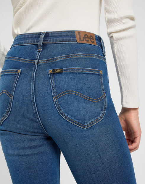 Lee Women's Breese Boot Cut jeans In Deep in