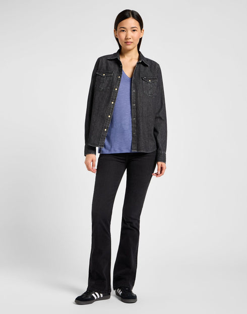 Lee Women's Breese Boot Cut Jeans In Natural Power - Rodeo In