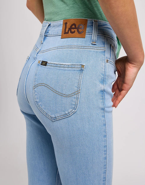 Lee Women's Breese Jeans In Stark Bleach - Rodeo In
