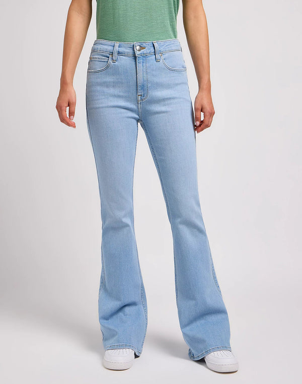 Lee Women's Breese Jeans In Stark Bleach - Rodeo In