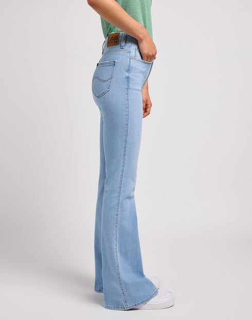Lee Women's Breese Jeans In Stark Bleach - Rodeo In