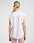 Lee Women's Cap Sleeve Shirt In Bright White
