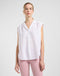 Lee Women's Cap Sleeve Shirt In Bright White