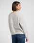 Lee Women's Cardigan Sweater In Gray Space Dye - Rodeo In