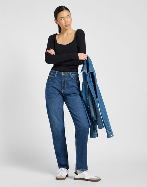 Lee Women's Carol Denim jeans In Stacks - Rodeo In