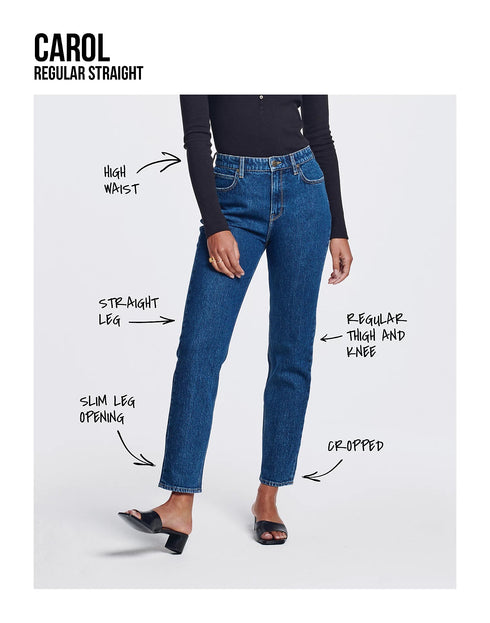 Lee Women's Carol Jeans In Dark Humor