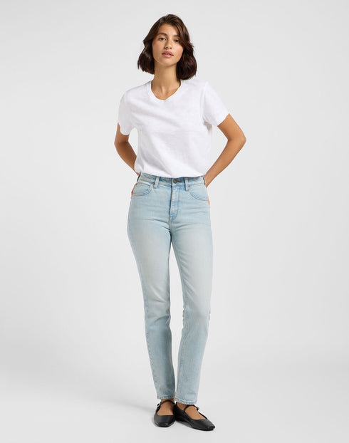 Lee Women's Carol Jeans In Light Rain Fall - Rodeo In