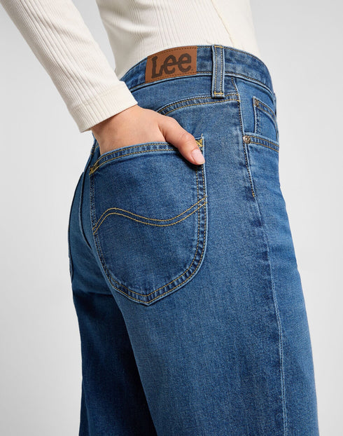 Lee Women's Carol Jeans In Mid Stream - Rodeo In