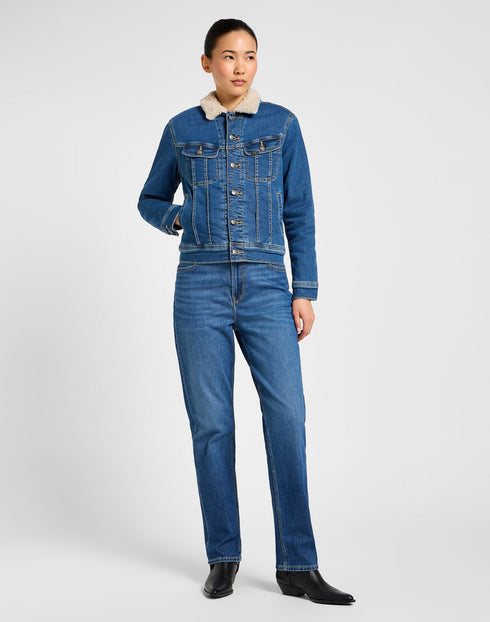 Lee Women's Carol Jeans In Mid Stream - Rodeo In