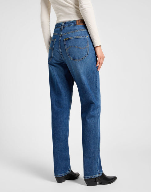 Lee Women's Carol Jeans In Mid Stream - Rodeo In