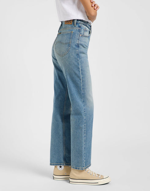 Lee Women's Classic Rider Jeans In To The Sky - Rodeo In