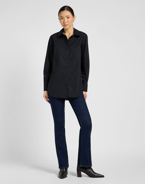 Lee Women's Classic Shirt In Unionall Black - Rodeo In