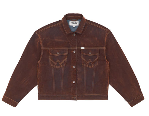 Lee Women's Cowboy Jacket In Cinnamon Chill - Rodeo In