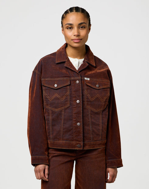 Lee Women's Cowboy Jacket In Cinnamon Chill - Rodeo In