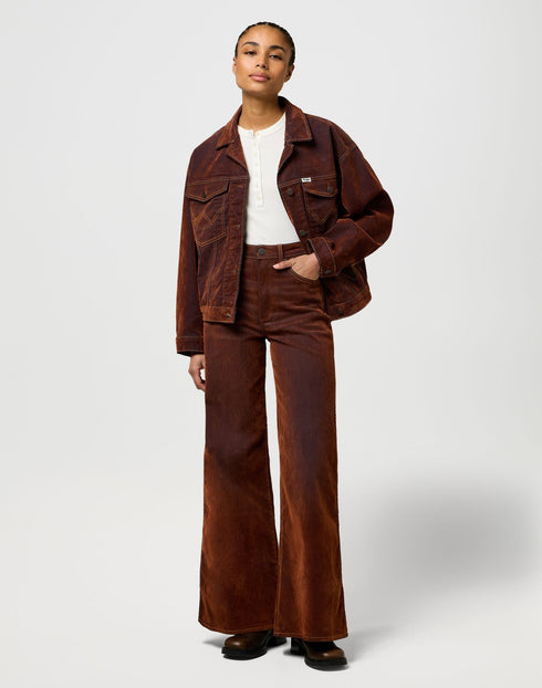Lee Women's Cowboy Jacket In Cinnamon Chill - Rodeo In