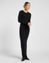 Lee Women's Crew Neck Maxi Dress In Unionall Black - Rodeo In