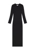 Lee Women's Crew Neck Maxi Dress In Unionall Black - Rodeo In