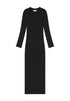 Lee Women's Crew Neck Maxi Dress In Unionall Black