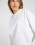 Lee Women's Crew Neck Sweatshirt In Bright White - Rodeo In