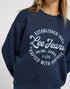 Lee Women's Crew Neck Sweatshirt In Mood Indigo