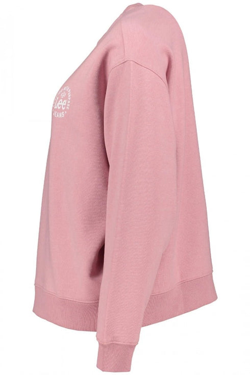 Lee Women's Crew Sweatshirt In Pretty Plum