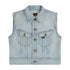 Lee Women's Cropped Rider Denim Vest In Hint Of Rain