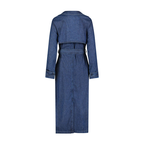 Lee Women's Denim Trench Coat In Home Bound