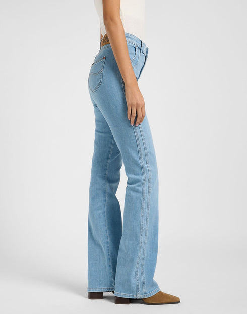 Lee Women's Double Seamed Boot Cut Jeans In Minor Key - Rodeo In