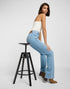 Lee Women's Double Seamed Boot Cut Jeans In Minor Key - Rodeo In