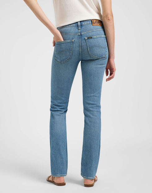 Lee Women's Elly Jeans In Cloudy Skies - Rodeo In