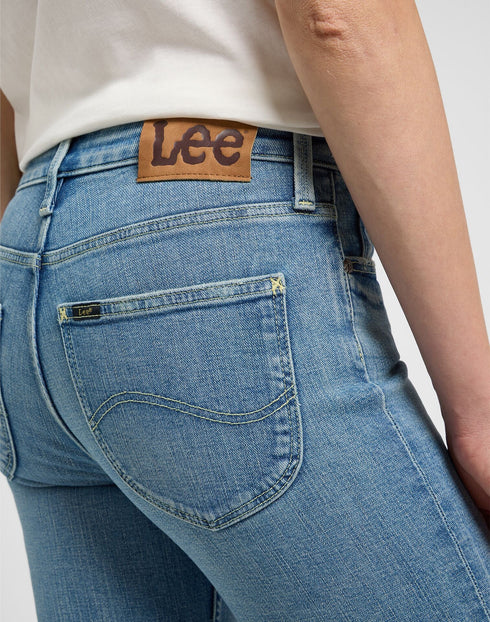 Lee Women's Elly Jeans In Cloudy Skies - Rodeo In