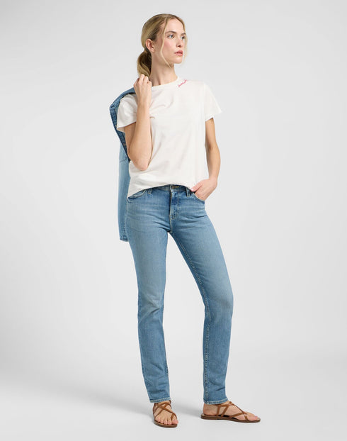 Lee Women's Elly Jeans In Cloudy Skies - Rodeo In