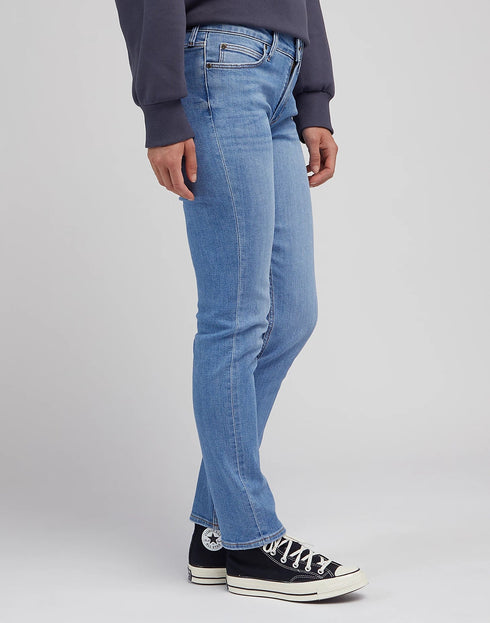 Lee Women's Elly Jeans In Mid Conversation - Rodeo In
