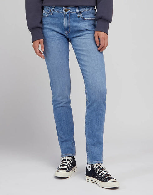 Lee Women's Elly Jeans In Mid Conversation - Rodeo In