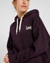 Lee Women's Essential Hoodie In Deep Wine