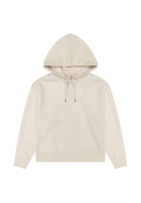 Lee Women's Essential Hoodie In Ecru Heather