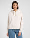Lee Women's Essential Hoodie In Ecru Heather