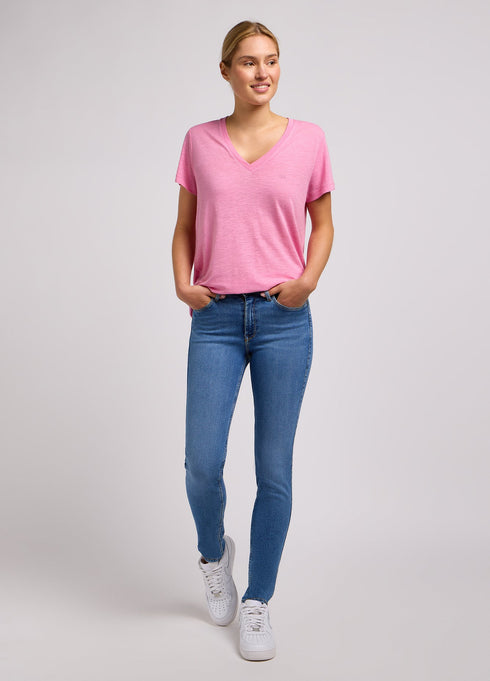 Lee Women's Foreverfit Jeans In Indigo Springs